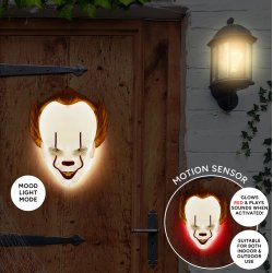 CA - Pennywise - Lampe Masque détecteru de mouvement