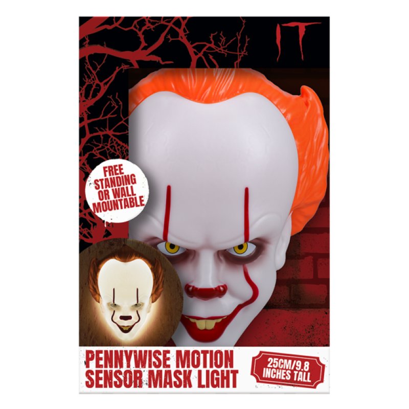 CA - Pennywise - Lampe Masque détecteru de mouvement