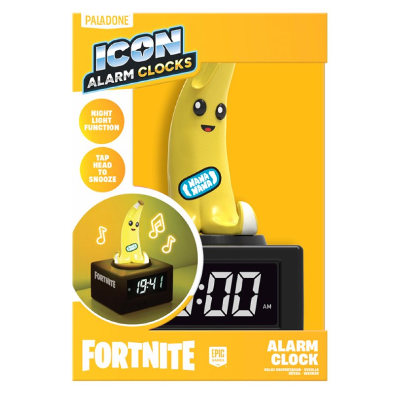 FORTNITE - Peely - Réveil 16.5cm