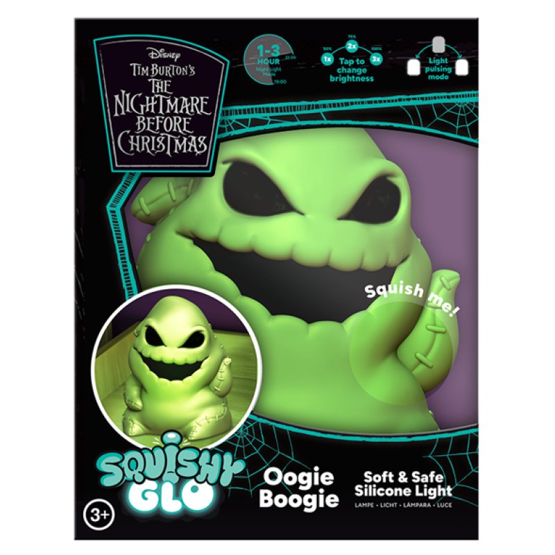 NBX - Oogie Boogie - Lampe Décorative 'SquishyGlo' Rechargeable