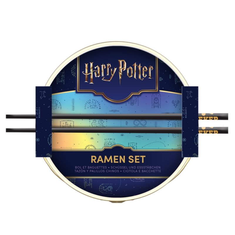 HARRY POTTER - Vif d'Or - Bol à ramen avec baguettes