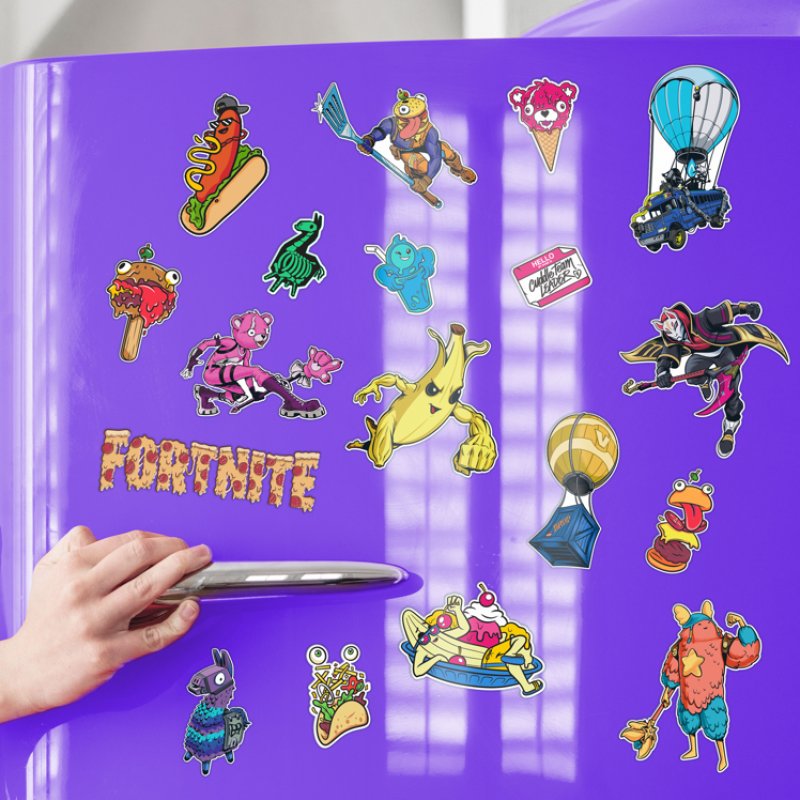 FORTNITE - Set de Magnets de Frigo