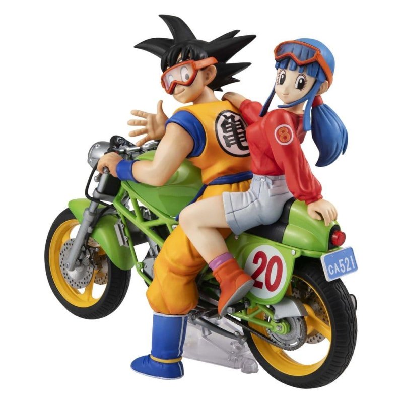 DRAGON BALL Z - Son Goku & Chichi - Statuette Desktop Real McCoy 15cm