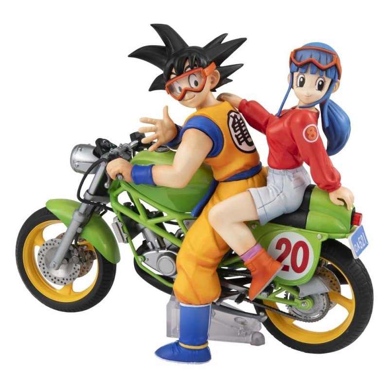 DRAGON BALL Z - Son Goku & Chichi - Statuette Desktop Real McCoy 15cm