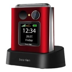 Beafon Fold 10 LTE 5,59 cm (2.2") 95 g Rouge Téléphone pour seniors