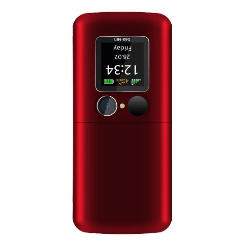 Beafon Fold 10 LTE 5.59 cm (2.2") 95 g Red Senior phone