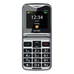 Beafon Fold 10 LTE 5,59 cm (2.2") 95 g Noir, Argent Téléphone pour seniors