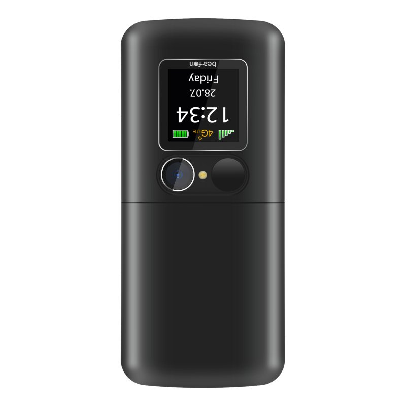 bea-fon Fold10 LTE schwarz-silber