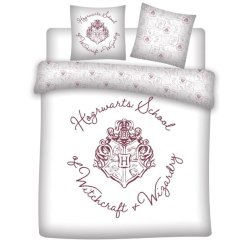 HARRY POTTER - Poudlard - Parure de lit 240x220cm 2x65x65cm