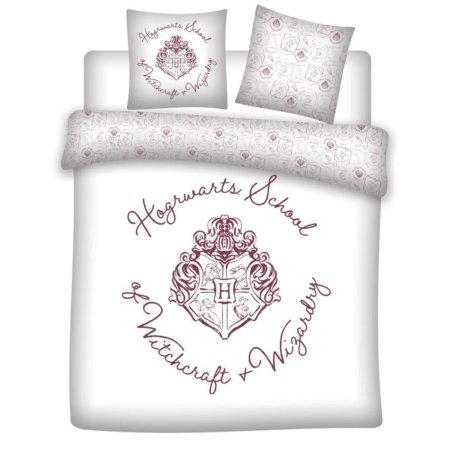 HARRY POTTER - Poudlard - Parure de lit 240x220cm 2x65x65cm
