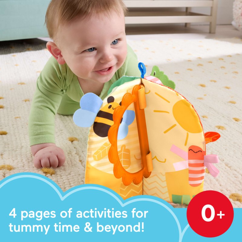 Fisher-Price Fisher-Price-Mon Premier Livre des Saisons-activités à plat ventre pour bébés