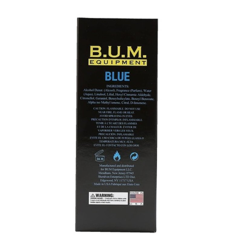 BUM EQUIPMENT Eau de Toilette Spray For Men Blue 3.4 Fluid Ounce