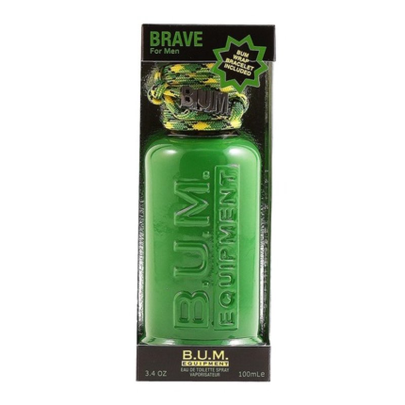 BUM EQUIPMENT Brave Eau de Toilette Spray For Men 3.4 Fluid Ounce