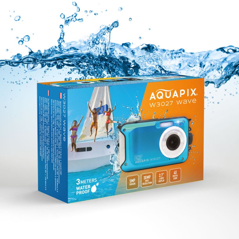 Easypix Aquapix W3027 Wave Iceblue