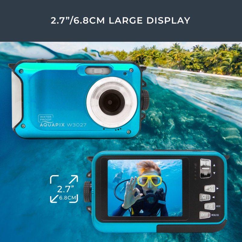Easypix Aquapix W3027 Wave Iceblue
