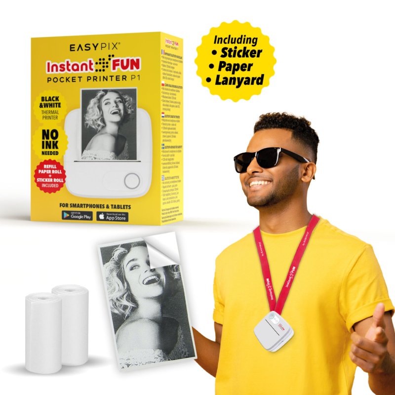 Easypix InstantFUN P1 Pocket Printer