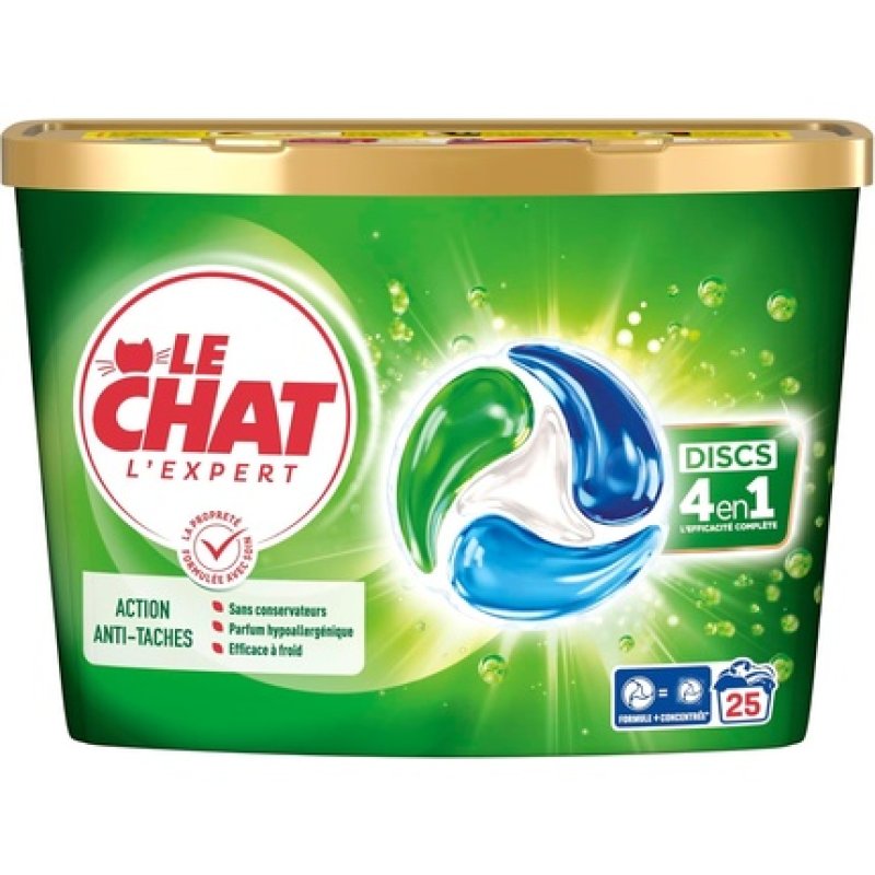 Le Chat Expert Disc 4-in-1 Anti-Stain Action