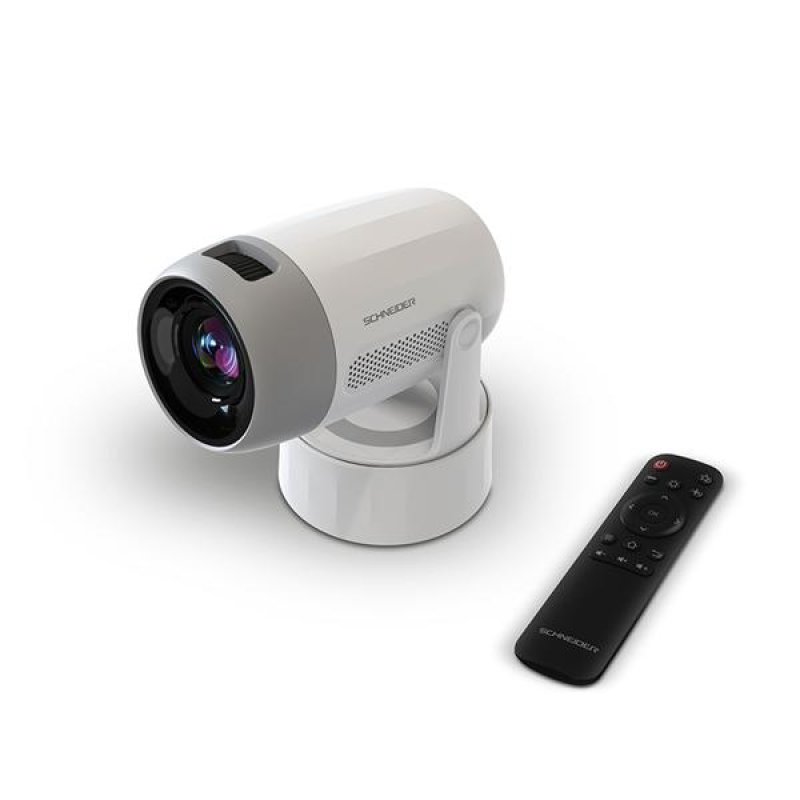 VIDEOPROJECTEUR BATTERIE FULL HD 1080P, rotation 180, batterie, blanc C *