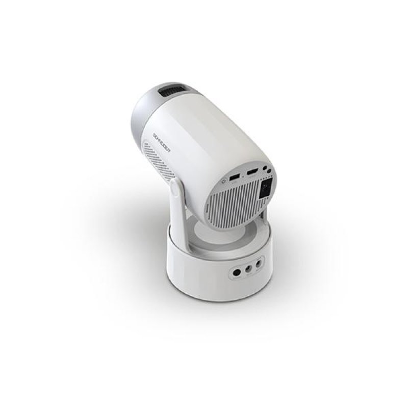 VIDEOPROJECTEUR BATTERIE FULL HD 1080P, rotation 180, batterie, blanc C *