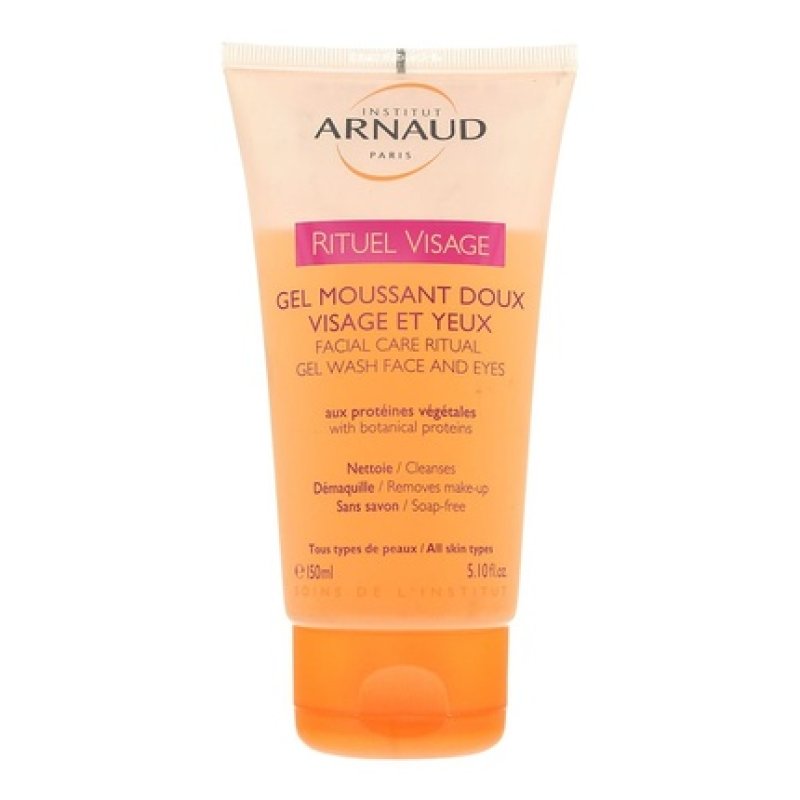 Institut Arnaud Facial Care Ritual Gel Wash Face And Eyes 150ml For Women