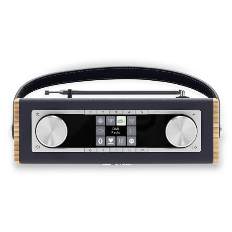 Roberts Radio Rambler Max Portable Analogique et numérique Bleu, Marine