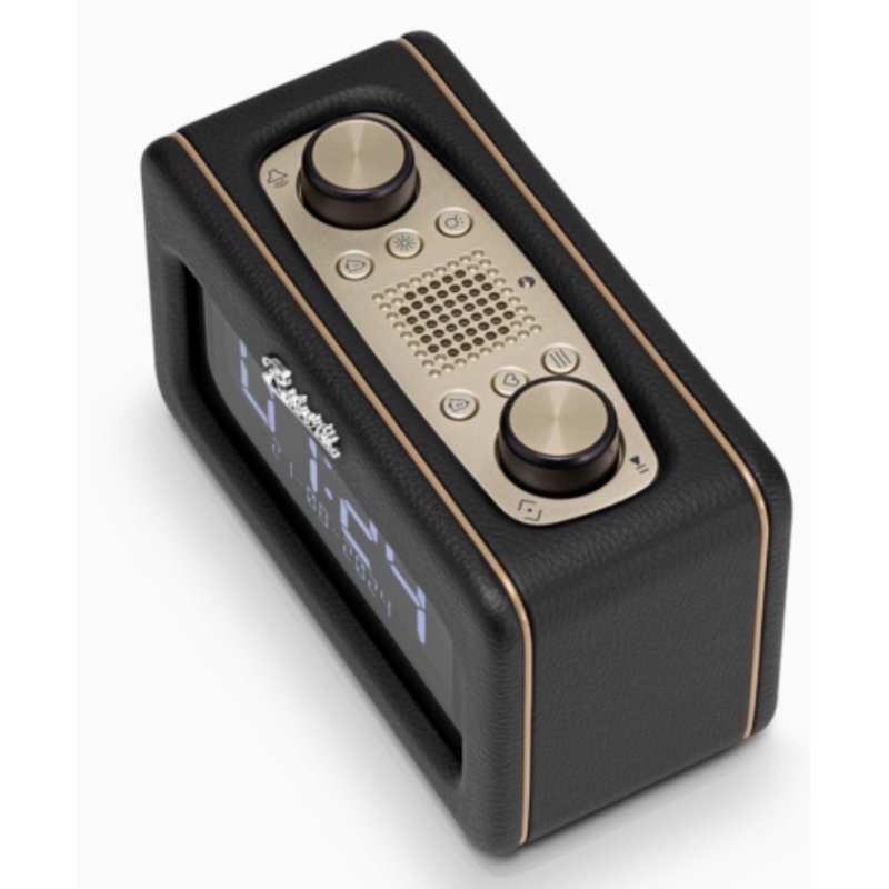 Roberts Radio Revival Rest Réveil numérique Noir