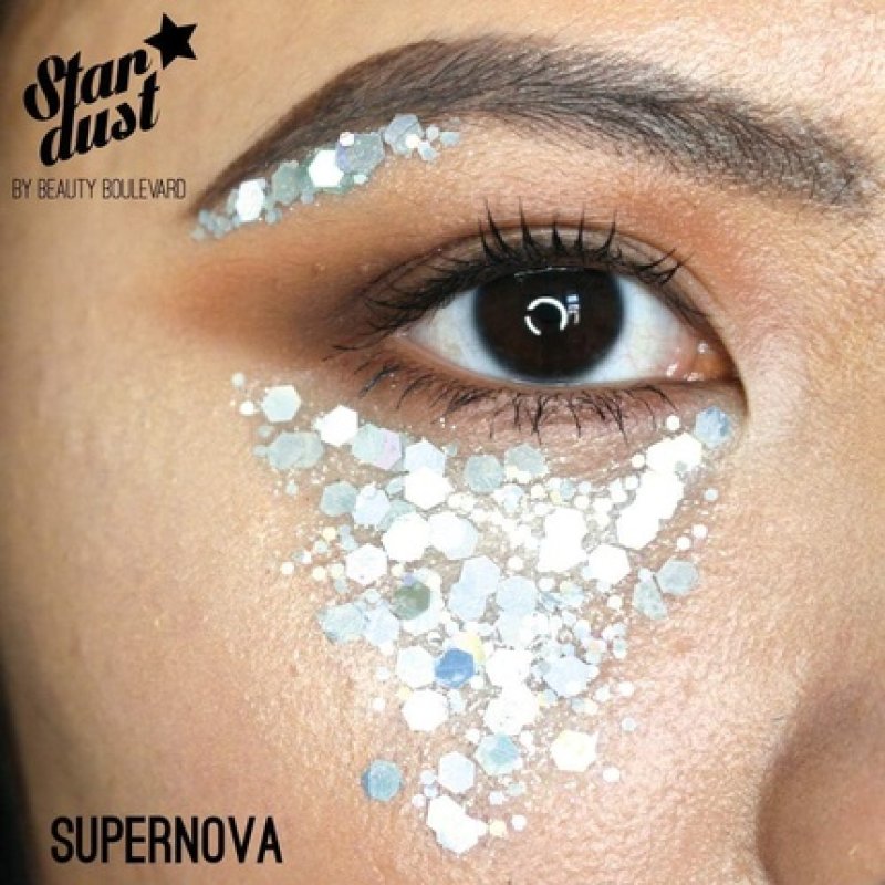 BEAUTYBLVD Stardust Professional Kit - Supernova Cruelty Free Glitter for Face, Body and Hair