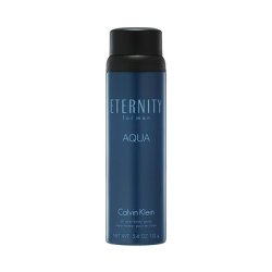 Calvin Klein Eternity for Men Aqua Eau de Toilette - Fresh Cedar Wood, Crispness, Cucumber, Green Leaves, and