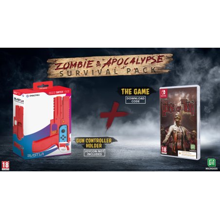 Zombie Survival Pack: House of the Dead Remake & Blaster (Code in Box)