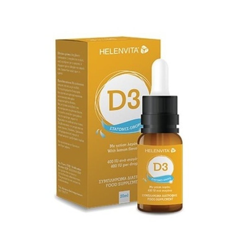 Helenvita Vitamin D3 Drops 400 Iu With Lemon Flavor 20ml