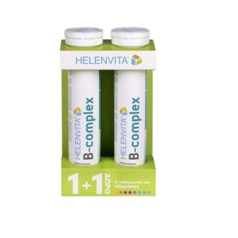 Helenvita B-Complex Dietary Supplement - 20 20 Tablets Buy 1 Get 1 Free