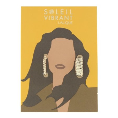 Lalique Soleil Vibrant Set Of 2 Ear Cuffs