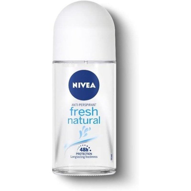Nivea Natural Fresh Roll-On Anti-Perspirant 48H 50ml