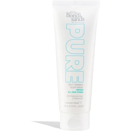 Bondi Sands Pure Self Tanning Sleep Mask Repair with Hyaluronic Acid and Vitamin B3 75mL