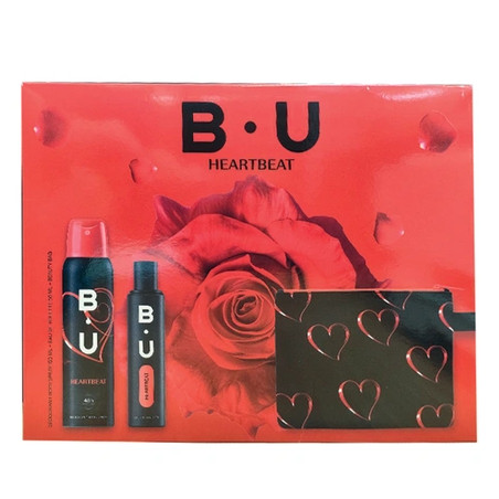 Bu Edt Heartbeat 50ml Deodorant Spray 150ml Bag