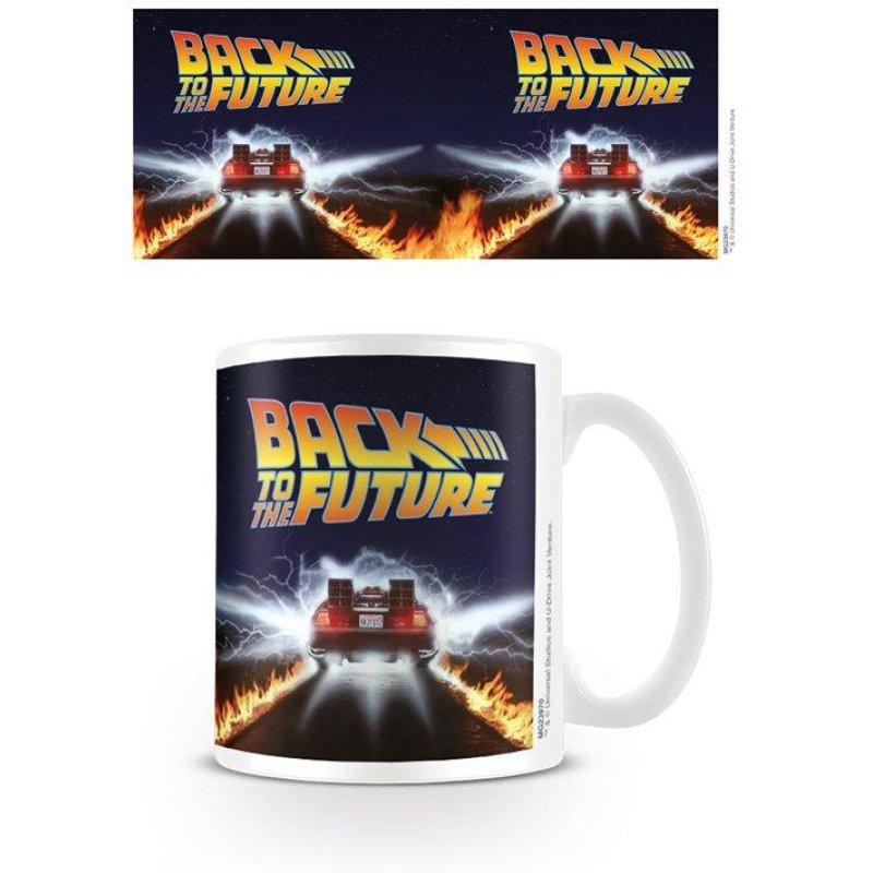 BACK TO THE FUTURE - Mug - 300 ml - Delorean