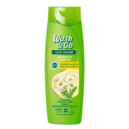 Wash And Go Wash&Go Shampoo With Chamomile Extract For Dull Hair - 360 Ml