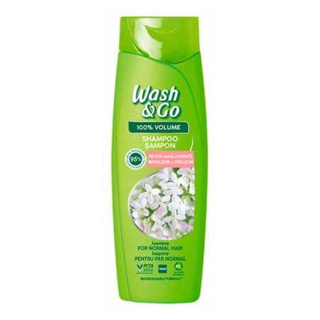 Wash And Go Wash&Go Shampoo With Jasmine Extract For Normal Hair 360 Ml