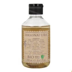 Dikson Natura Bio Fine Hair Shampoo Without Volume 250 Ml