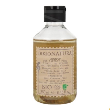 Dikson Natura Bio Fine Hair Shampoo Without Volume 250 Ml