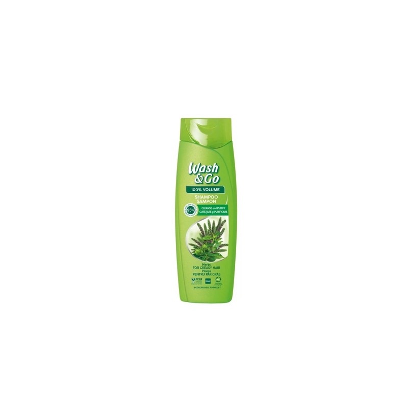 Wash And Go Wash&Go Shampoo 360ml Herbal For Oily Hair