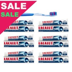 Lacalut Flora Toothpaste Antihalitosis Keep Fresh Breath 75ml
