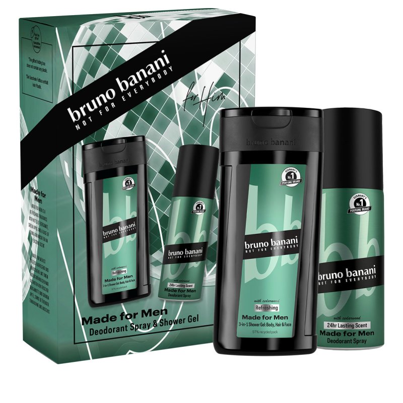 Bruno Banani - XMAS Men Shower Gel 250ml Deo Spray 150ml