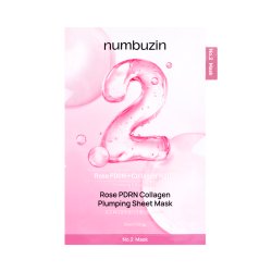 No.2 Rose PDRN Collagen Plumping Sheet Mask