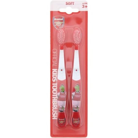 EPL Arsenal Soft Toothbrush - Pack of 2