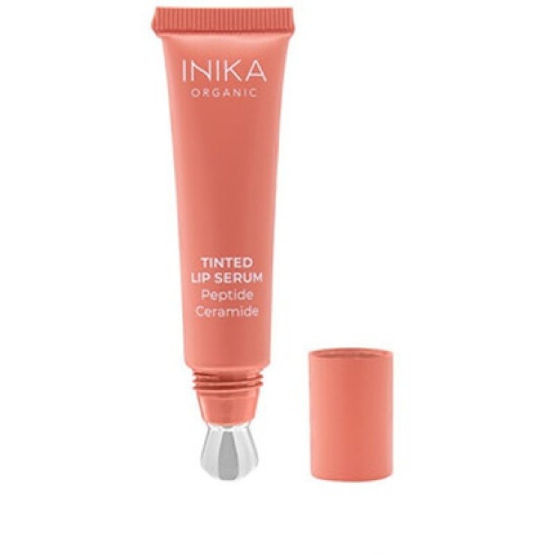Inika Organic Tinted Lip Serum With Peptides And Ceramides 10 Ml