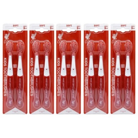 Liverpool F.C. Soft Bristle Toothbrush Dental Teeth Oral Care for Kids 3 