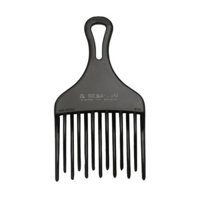 Eurostil Double Tooth Comb Large Black