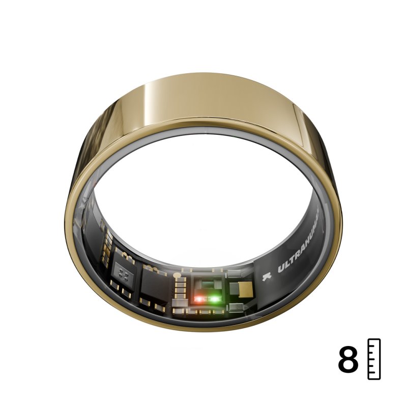 Ultrahuman AIR Smart Ring Bionic Gold Größe 8