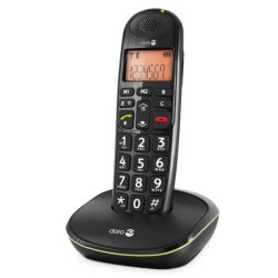 Doro PhoneEasy 100w DECT telephone Black